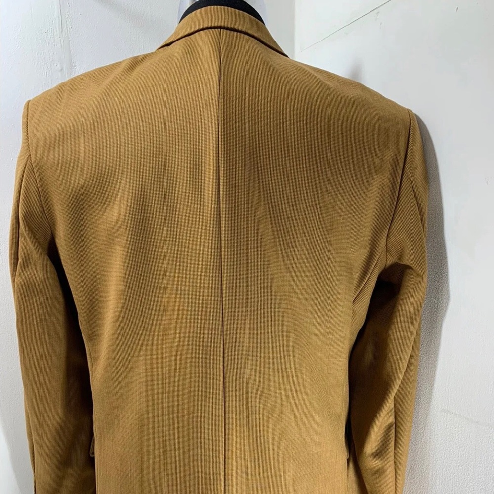 Roy Robson Men’s Suit Jacket New Wool Light Brown Single Breast Size 42" Chest - Picture 5 of 12